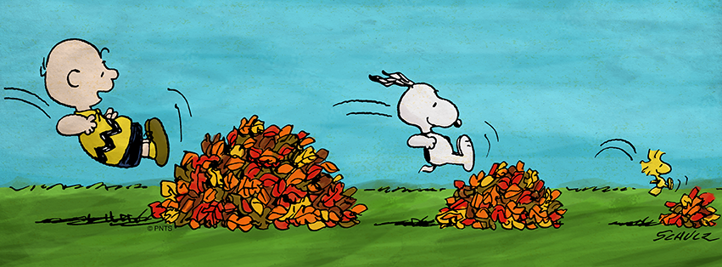 Høst snoopy Illustrasjon