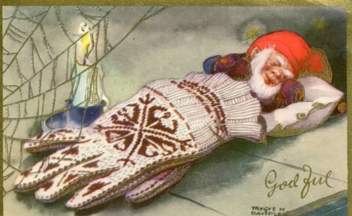 Nisse i vott Illustrasjon